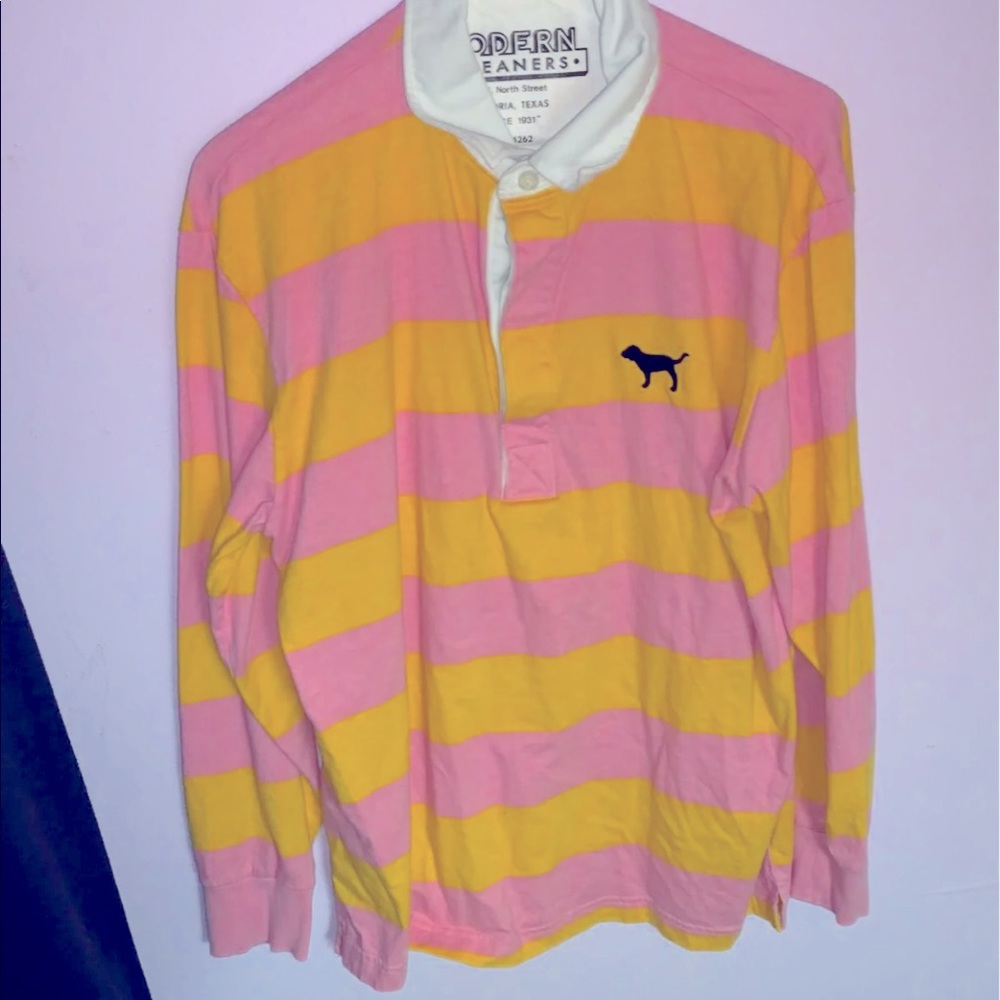 PINK collared shirt